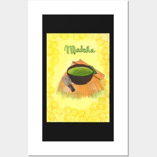Matcha tea Posters and Art